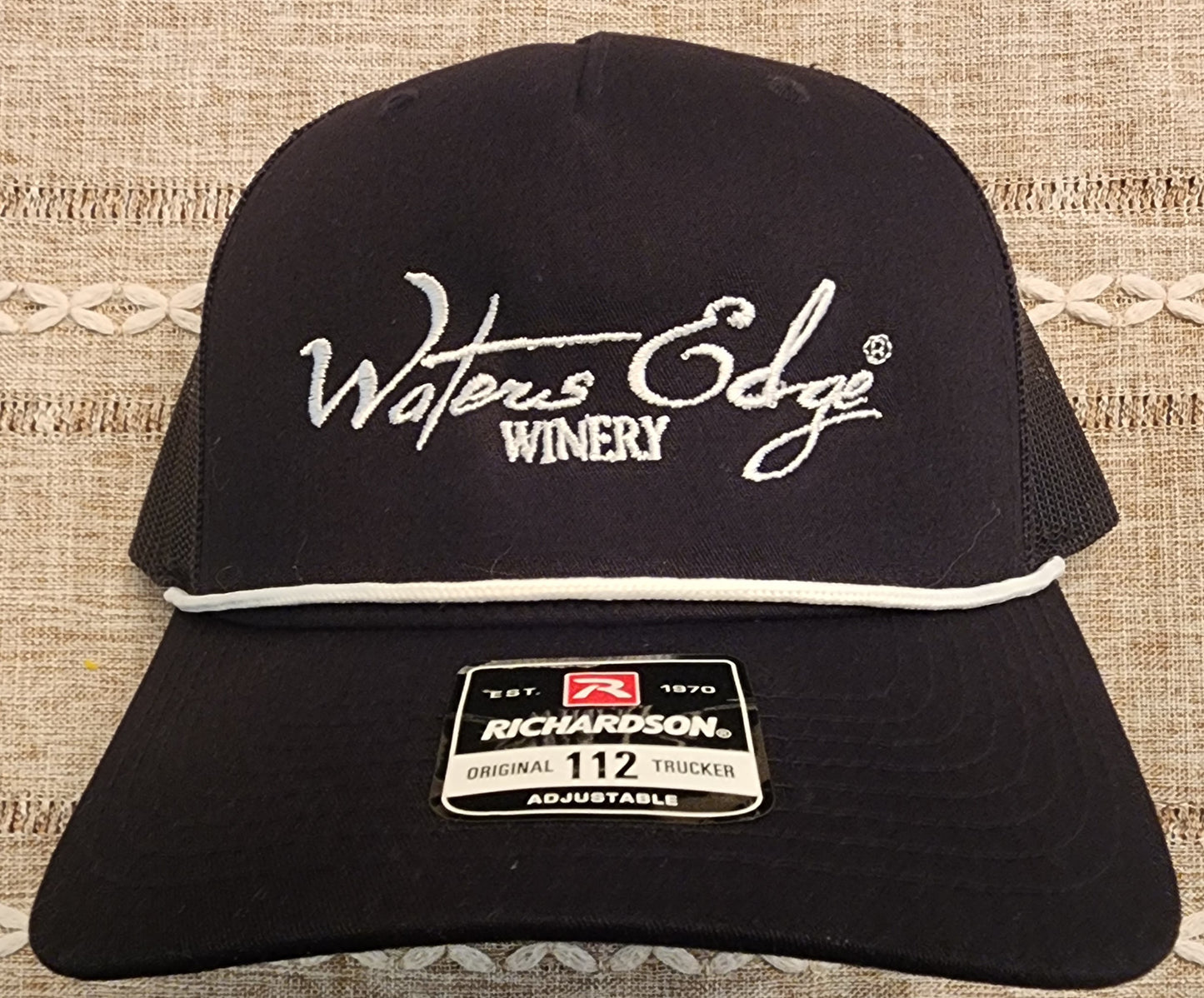 Waters Edge Winery 5-panel Hybrid Trucker Hat