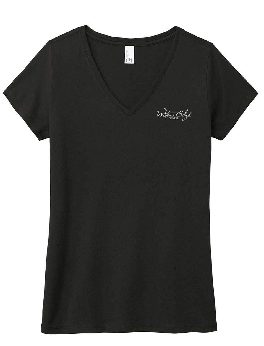 Waters Edge Winery Women's V-Neck T-Shirt